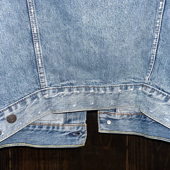 Levi’s Men Denim slightly Distressed Jacket! XXL - Picture 6 of 9